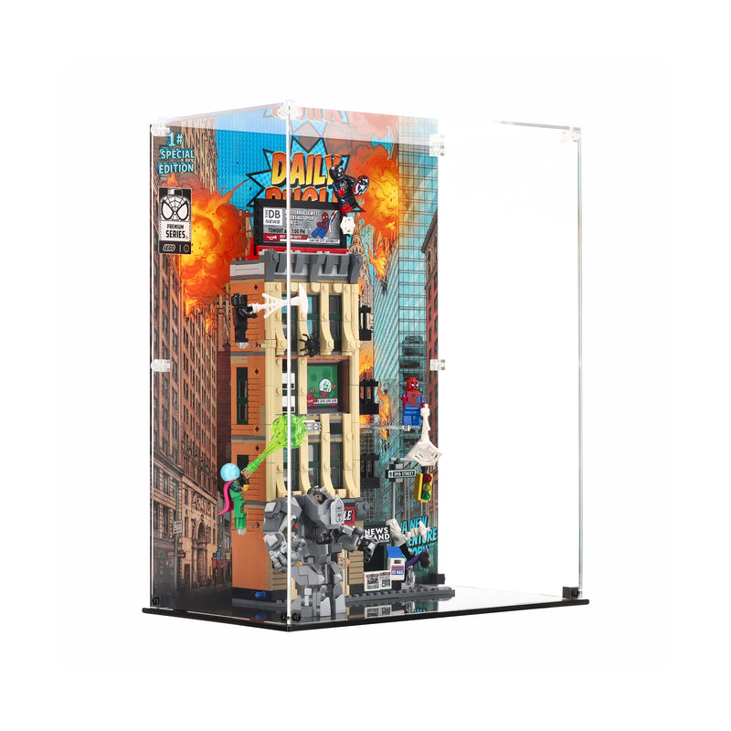 Load image into Gallery viewer, LEGO 76342 Spider-Man vs Mysterio: The Daily Bugle - Display Case
