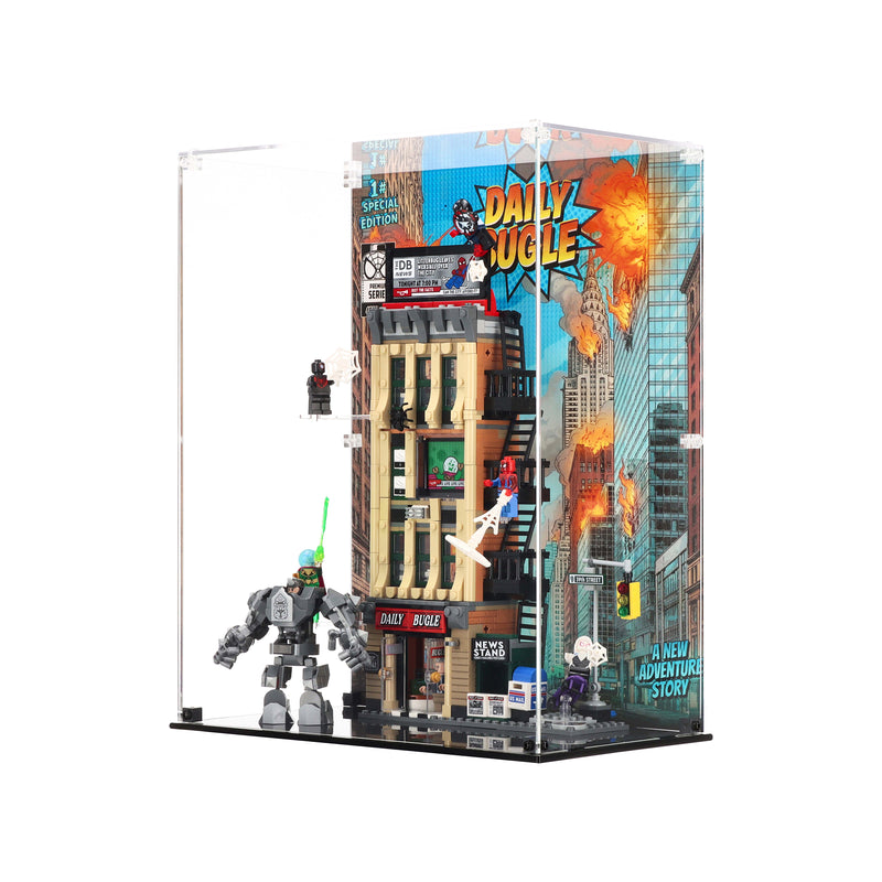 Load image into Gallery viewer, LEGO 76342 Spider-Man vs Mysterio: The Daily Bugle - Display Case
