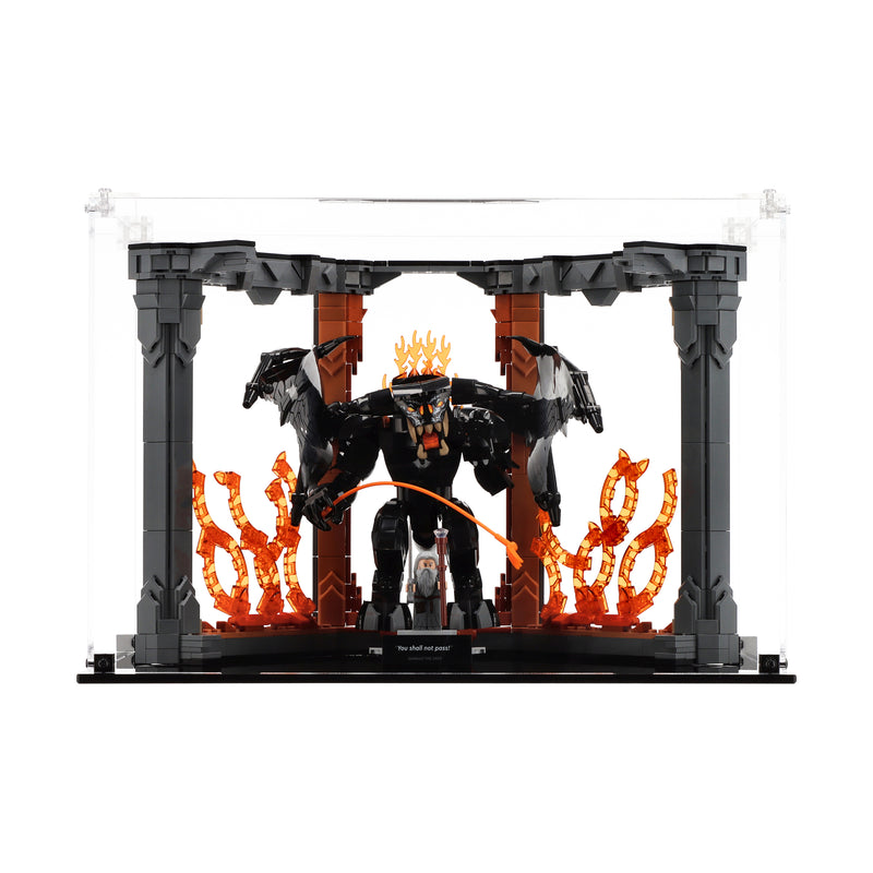 Load image into Gallery viewer, LEGO 10367 The Lord of the Rings: Balrog Book Nook - Display Case
