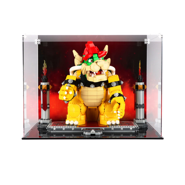 Acrylic Display Case for LEGO The Mighty Bowser