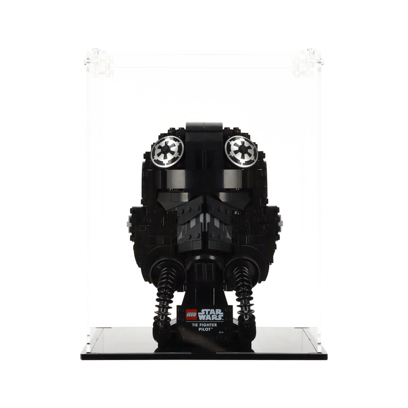 Load image into Gallery viewer, Lego 75274 TIE Fighter Pilot Helmet - Display Case
