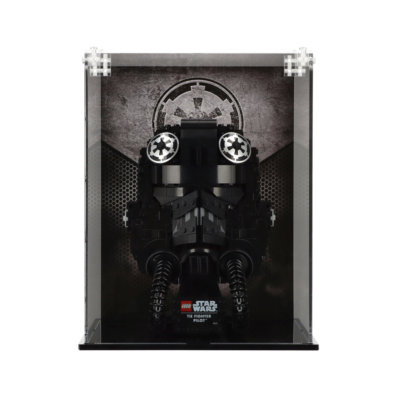 Load image into Gallery viewer, Lego 75274 TIE Fighter Pilot Helmet - Display Case
