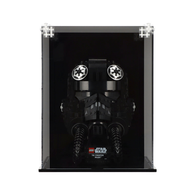 Load image into Gallery viewer, Lego 75274 TIE Fighter Pilot Helmet - Display Case
