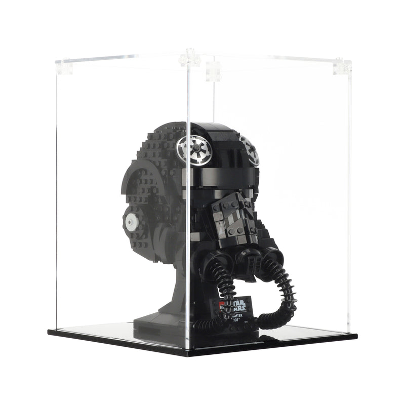 Load image into Gallery viewer, Lego 75274 TIE Fighter Pilot Helmet - Display Case
