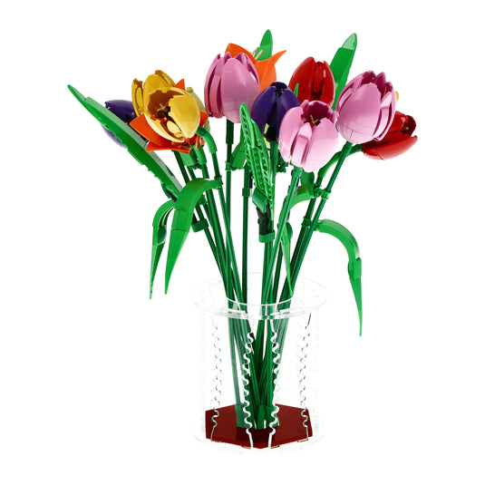 Display Vase For LEGO 11501 Tulip Bouquet