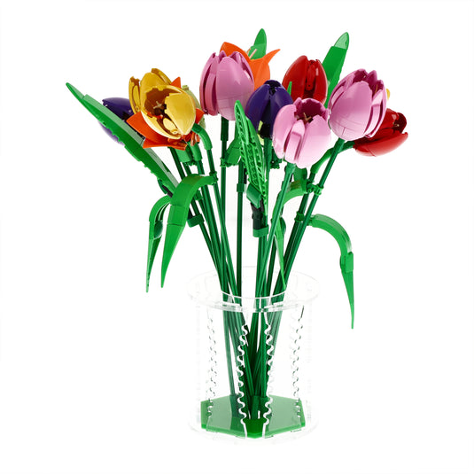 Display Vase For LEGO 11501 Tulip Bouquet