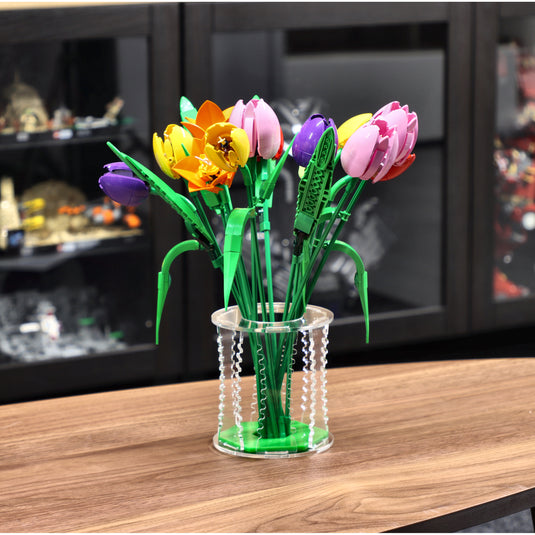 Display Vase For LEGO 11501 Tulip Bouquet