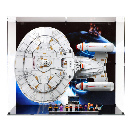 LEGO Star Trek: U.S.S. Enterprise NCC-1701-D - Horizontal Display Case