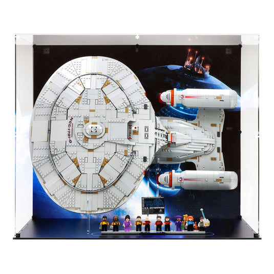 LEGO Star Trek: U.S.S. Enterprise NCC-1701-D - Horizontal Display Case