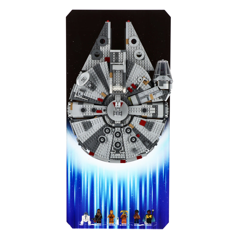 Load image into Gallery viewer, Wall Mounted Display Stand for Lego 75257 Star Wars Millennium Falcon
