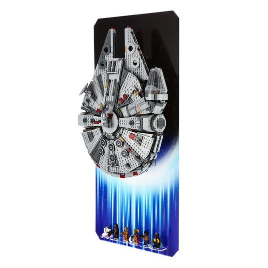 Wall Mounted Display Stand for Lego 75257 Star Wars Millennium Falcon