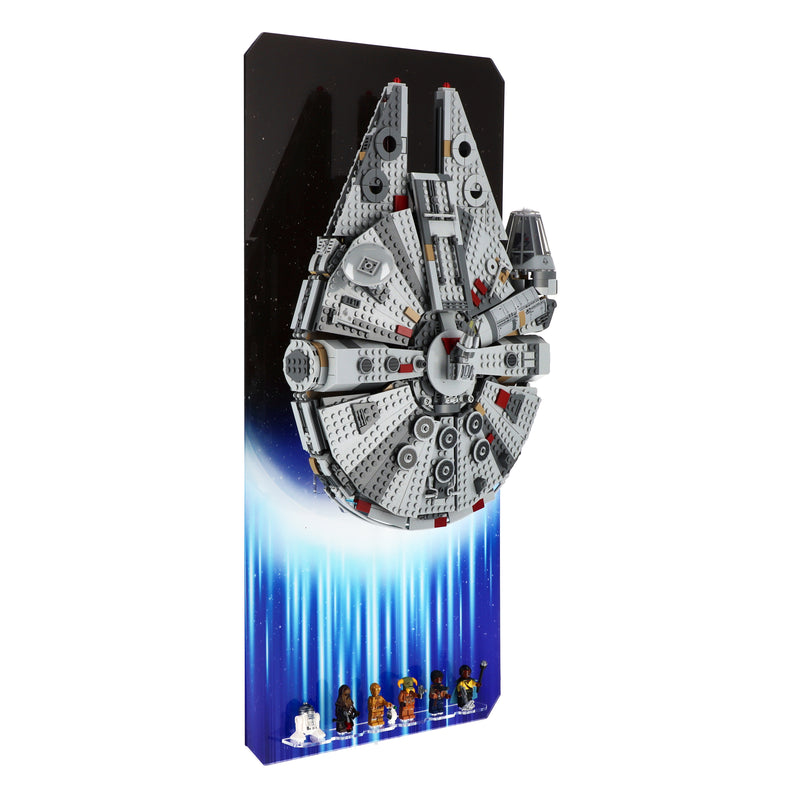 Load image into Gallery viewer, Wall Mounted Display Stand for Lego 75257 Star Wars Millennium Falcon
