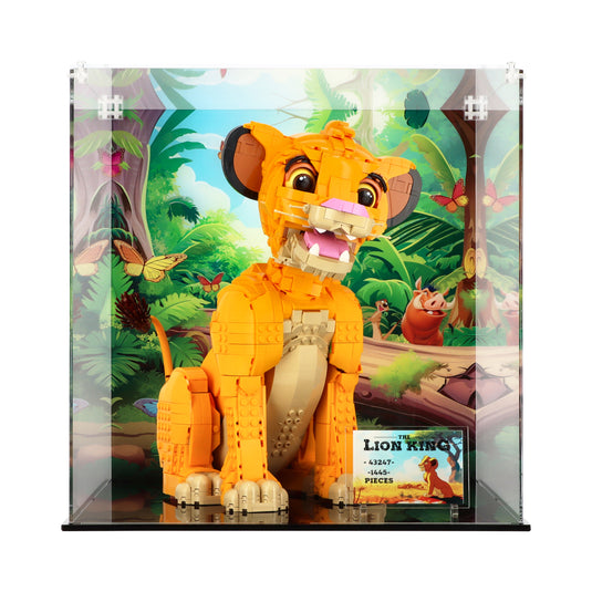 LEGO 43247 Young Simba the Lion King - Display Case
