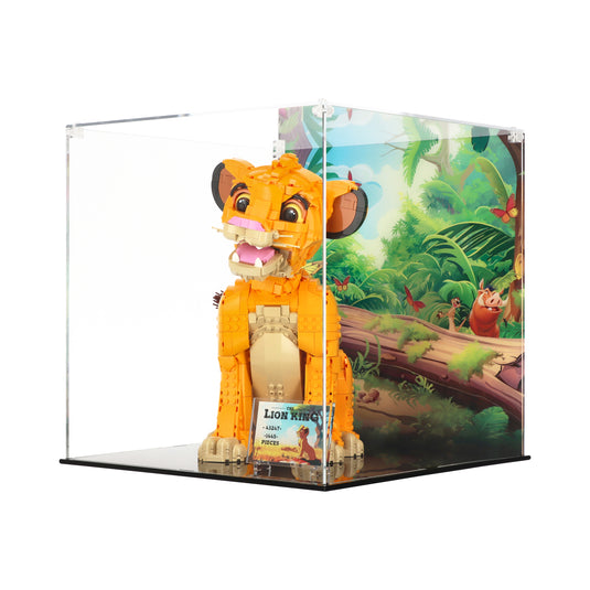 LEGO 43247 Young Simba the Lion King - Display Case