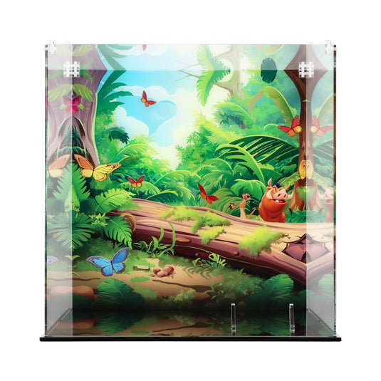 LEGO 43247 Young Simba the Lion King - Display Case
