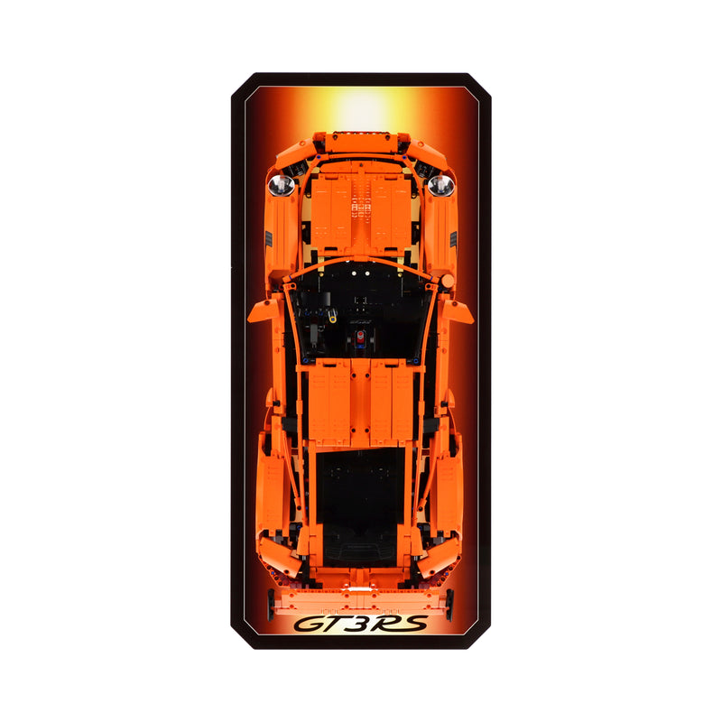 Load image into Gallery viewer, Luxury Wall Display for Lego Technic 42056 Porsche 911 GT3 RS
