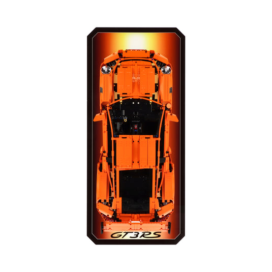 Luxury Wall Display for Lego Technic 42056 Porsche 911 GT3 RS