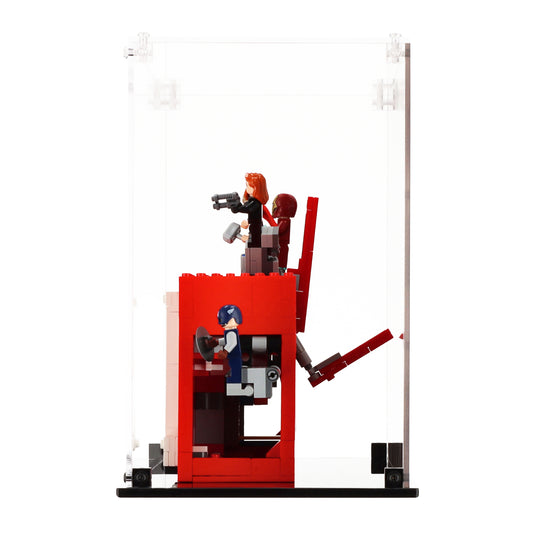 LEGO 76313 MARVEL Logo & Minifigures - Freestanding Display Case