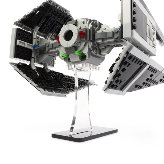 Lego 75348 Mandalorian Fang Fighter vs. TIE Interceptor Display Stand