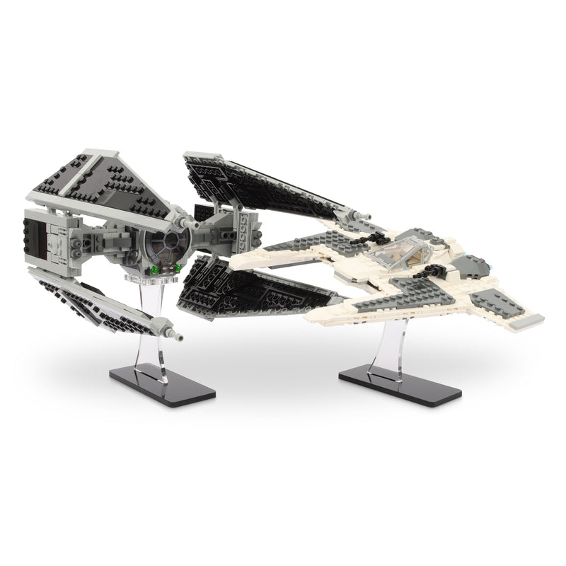 Load image into Gallery viewer, Lego 75348 Mandalorian Fang Fighter vs. TIE Interceptor Display Stand
