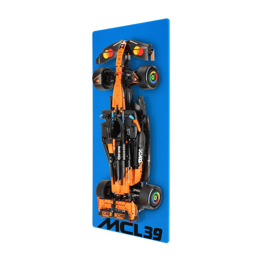 Wall display for LEGO 42228 McLaren MCL39 F1 Car