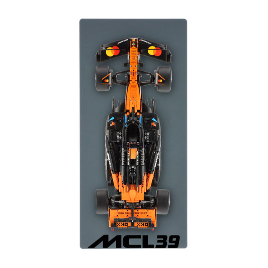 Wall display for LEGO 42228 McLaren MCL39 F1 Car