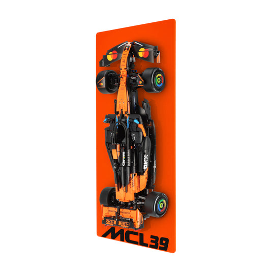 Wall display for LEGO 42228 McLaren MCL39 F1 Car