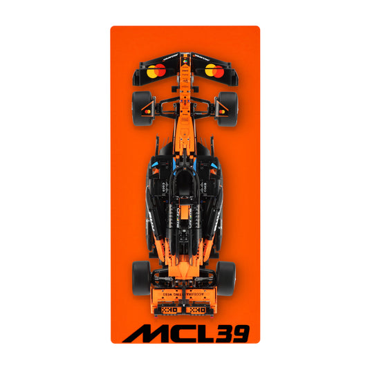 Wall display for LEGO 42228 McLaren MCL39 F1 Car