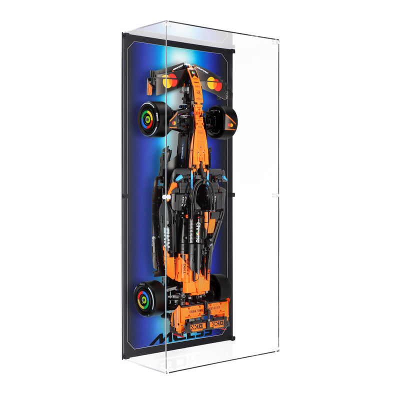 Load image into Gallery viewer, Wall Mounted Display Case for LEGO 42228 McLaren MCL39 F1 Car

