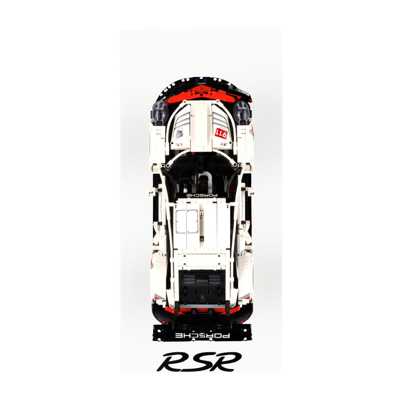 Load image into Gallery viewer, Wall display for LEGO 42096 Porsche 911 RSR
