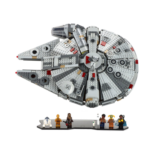 Lego 75257 Millennium Falcon - Display Stand - Horizontal