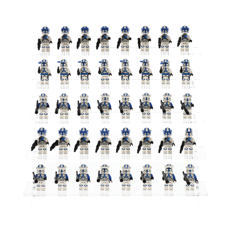 Load image into Gallery viewer, Display Podium for 40 Lego Minifigures - Ikea Kallax Compatible
