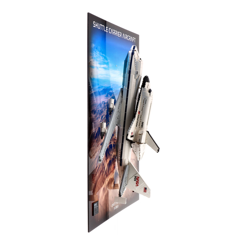 Load image into Gallery viewer, WALL Display for LEGO 10360 Shuttle Carrier Aircraft
