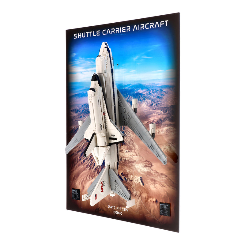 Load image into Gallery viewer, WALL Display for LEGO 10360 Shuttle Carrier Aircraft
