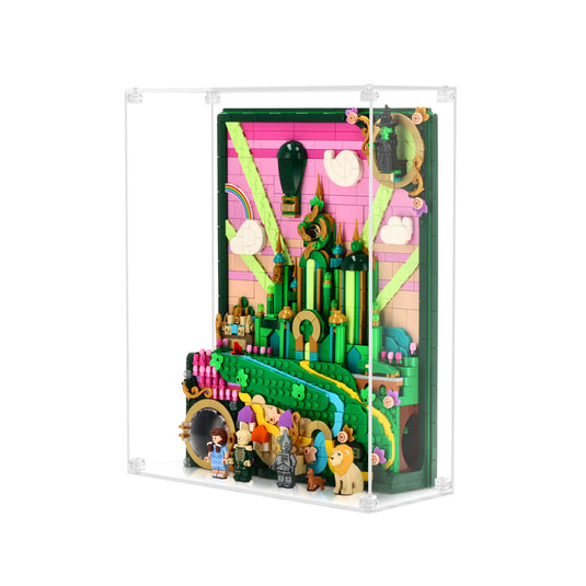 LEGO 75685 Emerald City Wall Art - Wall Mounted Display Case