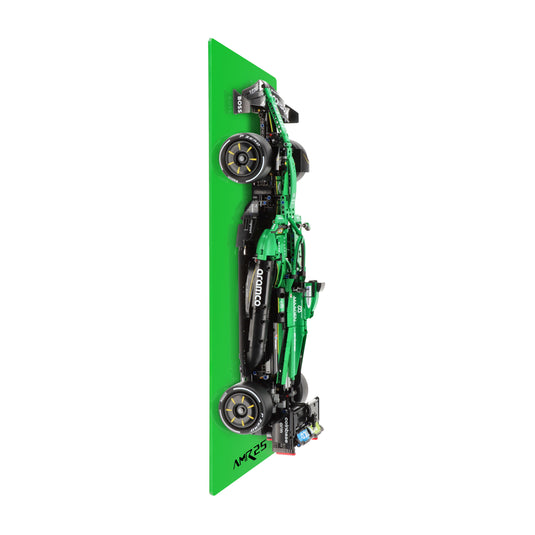 Wall display for LEGO 42240 Aston Martin Aramco AMR25 F1® Car