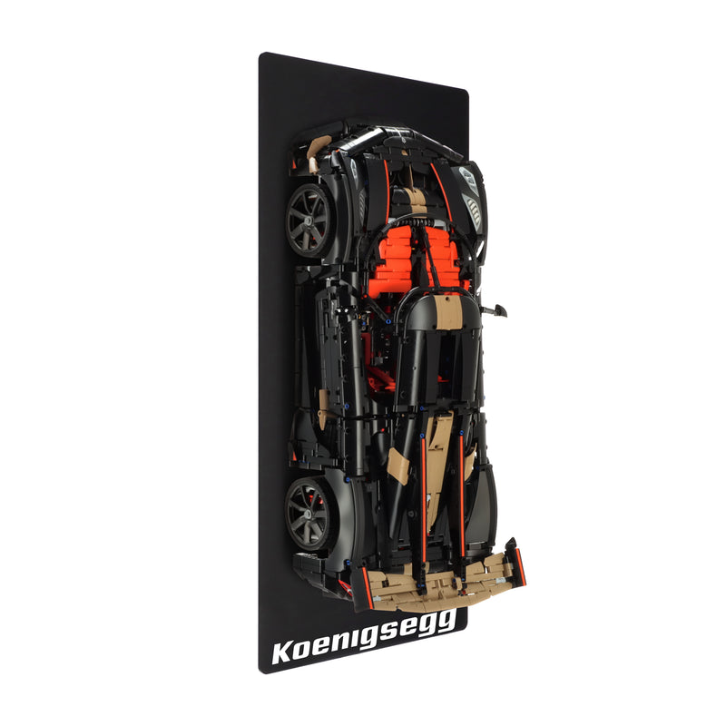 Load image into Gallery viewer, Wall display for LEGO 42232 Koenigsegg Sadair's Spear Megacar
