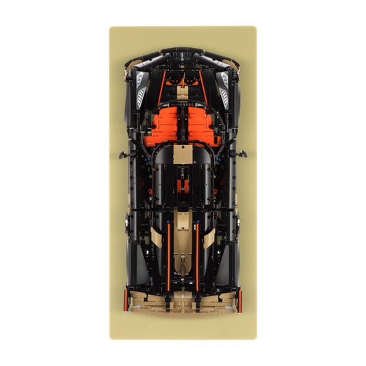 Wall display for LEGO 42232 Koenigsegg Sadair's Spear Megacar