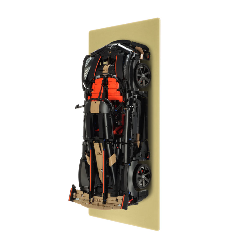 Load image into Gallery viewer, Wall display for LEGO 42232 Koenigsegg Sadair's Spear Megacar
