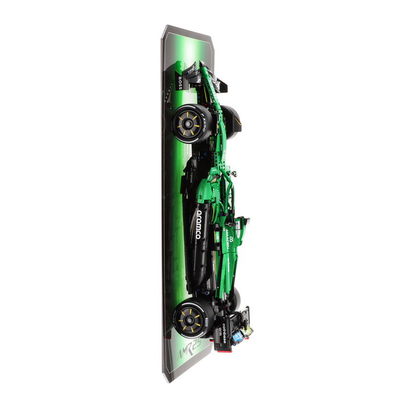 Load image into Gallery viewer, Luxury Wall display for LEGO 42240 Aston Martin Aramco AMR25 F1® Car

