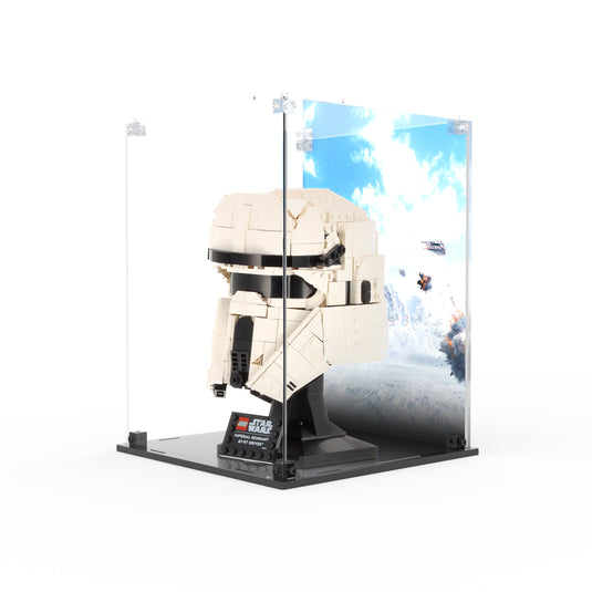 LEGO 75458 Imperial Remnant AT-RT Driver Helmet - Display Case