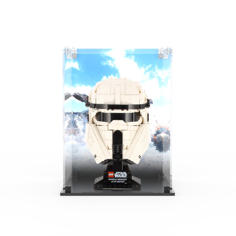 Load image into Gallery viewer, LEGO 75458 Imperial Remnant AT-RT Driver Helmet - Display Case

