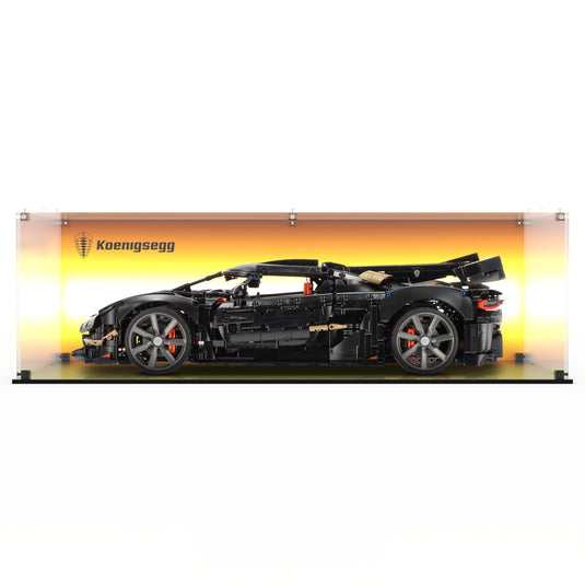LEGO 42232 Koenigsegg Sadair's Spear Megacar - Display Case
