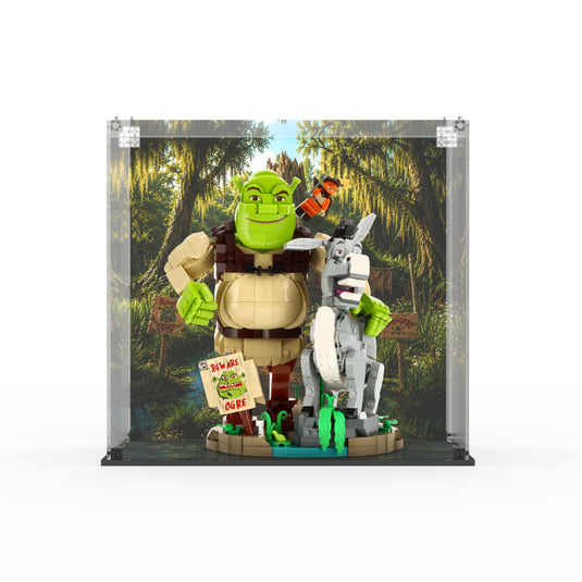 LEGO 72423 Shrek, Donkey & Puss in Boots - Display Case