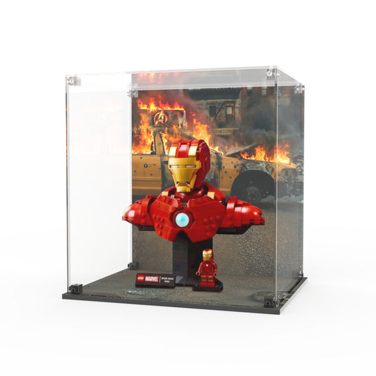 LEGO 76327 Iron Man MK4 Bust - Display Case