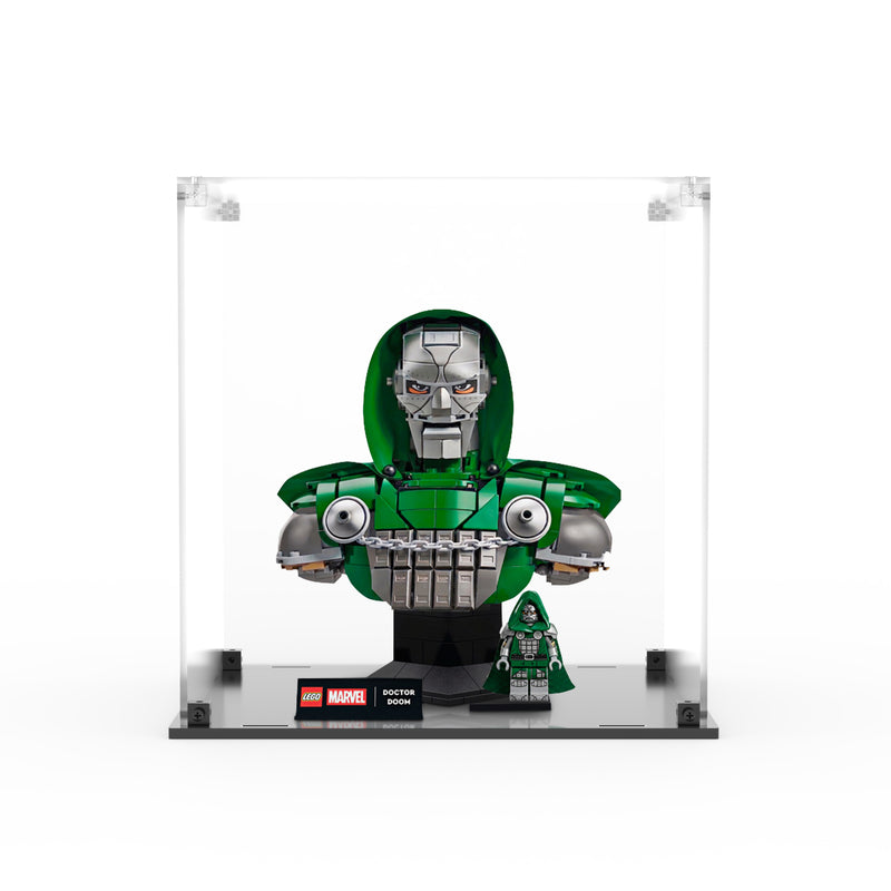 Load image into Gallery viewer, LEGO 76345 Doctor Doom Bust - Display Case
