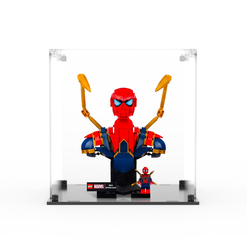 Load image into Gallery viewer, LEGO 76326 Iron Spider-Man Bust - Display Case
