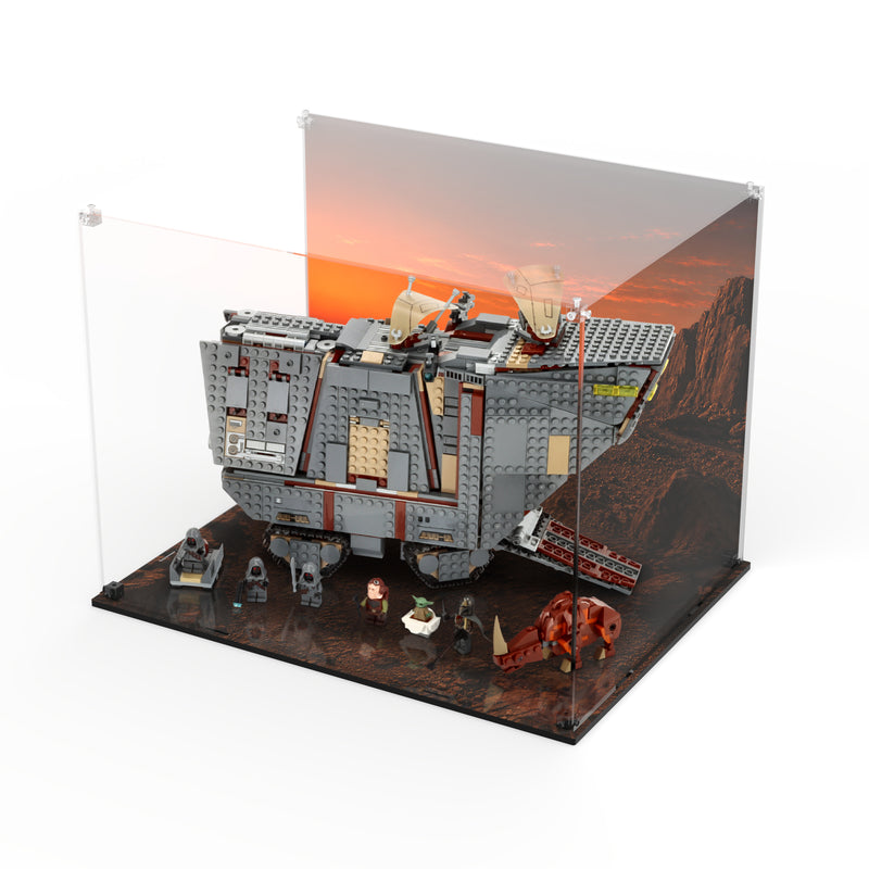 Load image into Gallery viewer, LEGO 75453 Offworld Sandcrawler and Mudhorn - Display Case
