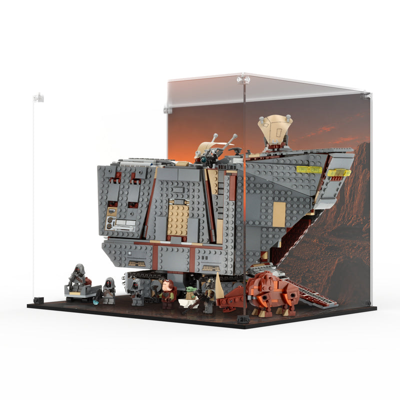 Load image into Gallery viewer, LEGO 75453 Offworld Sandcrawler and Mudhorn - Display Case
