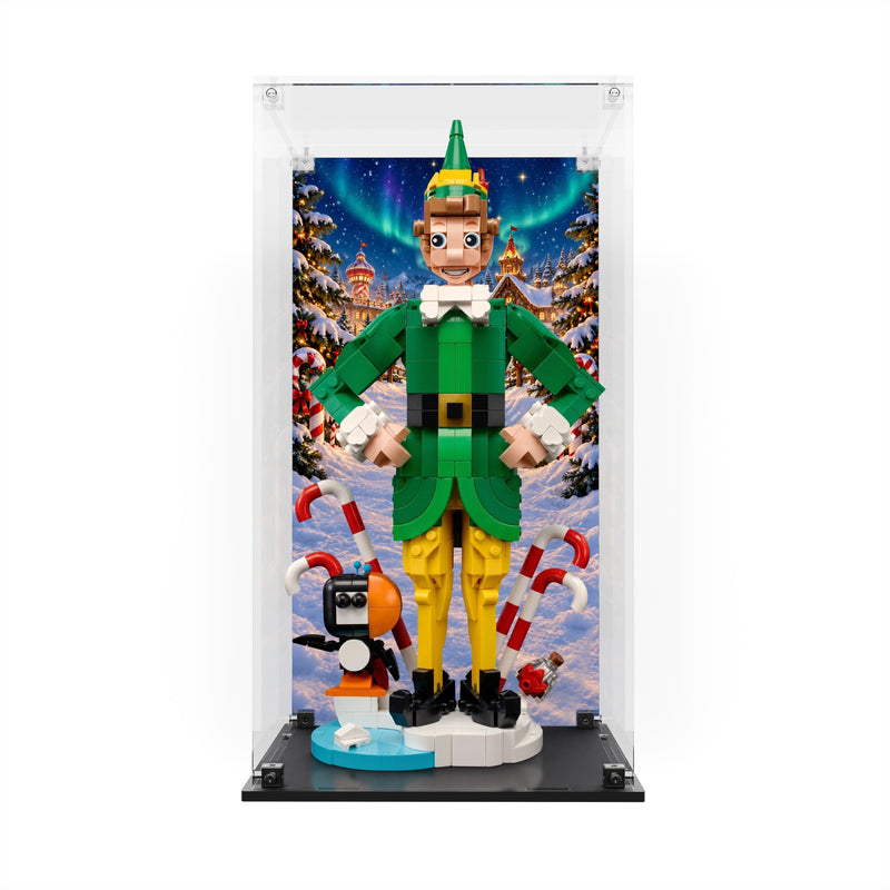 Load image into Gallery viewer, Display case for LEGO 40865 Buddy the Elf – 1.jpg
